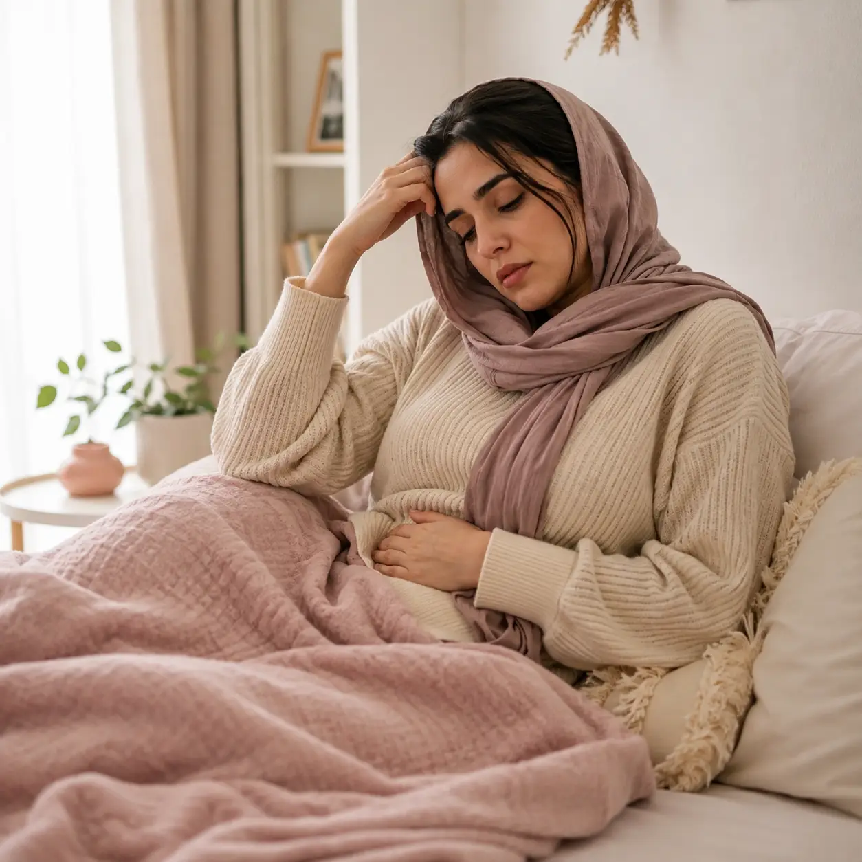 احساس خستگی در پریود