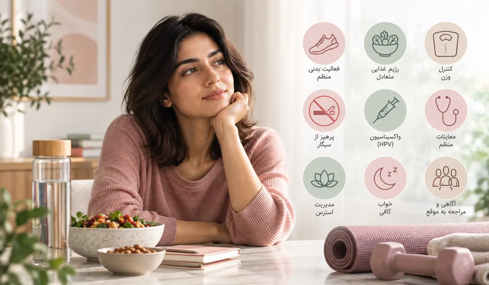 پیشگیری از ابتلا به سرطان های زنان